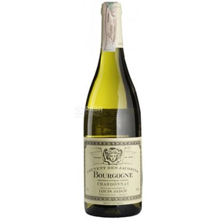 Louis Jadot, Bourgogne Chardonnay, Вино белое сухое, 0,75 л