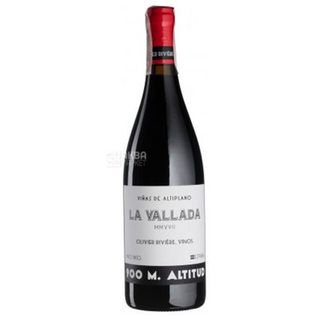 La Vallada 2017, Вино красное сухое, 0,75 л
