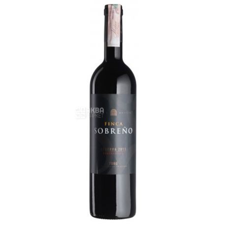 Finca Sobreno Reserva, Вино красное сухое, 0,75 л