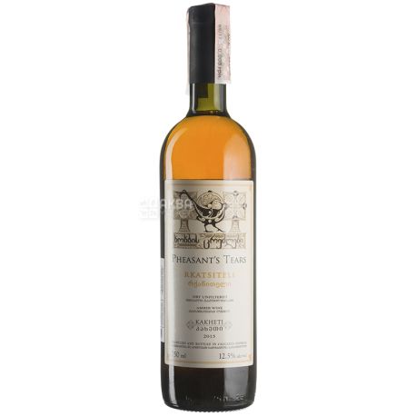 Pheasant's Tears, Rkatsiteli 2015, Вино белое сухое, 0,75 л