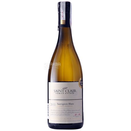 Saint Clair, Sauvignon Blanc Wairau Reserve, Вино белое сухое, 0,75 л
