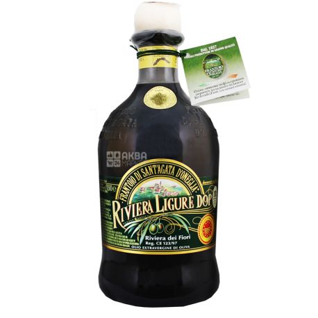 Frantoio di Sant'Agata, Olive Oil, Extra Virgin, Riviera dei Fiori, 500 ml