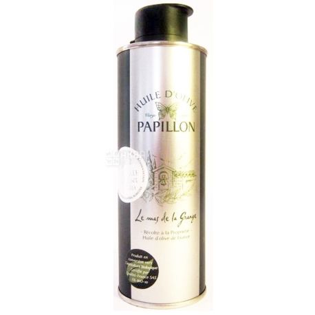 Papillon, Масло оливковое органическое, Extra Virgin, 500 мл