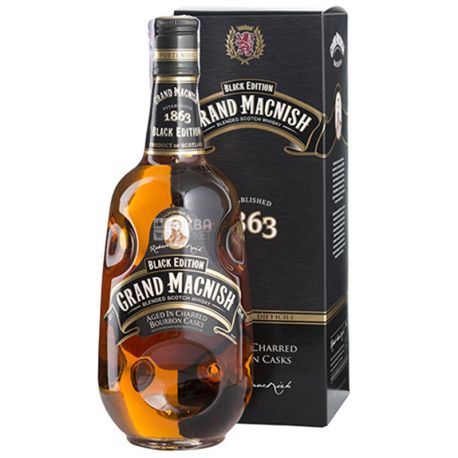 Grand MacNish, Виски, Black Edition, 0,7 л