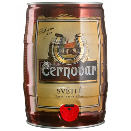 Cernovar premium, 5 л, Черновар, Пиво світле, ж/б