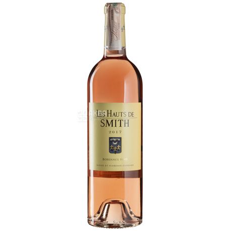 Les Hauts de Smith 2017, Вино розовое сухое, 0,75 л