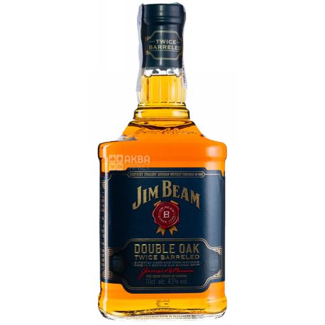 Jim Beam, Виски Double Oak, 0,7 л