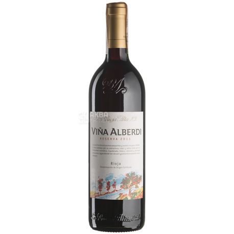 La Rioja Alta, Dry red wine Vina Alberdi Reserva 2011, 0.75 L