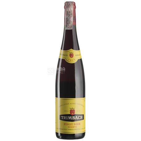 Trimbach, Вино червоне сухе Pinot Noir Reserve 2015 року, 0,75 л