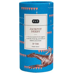  P&T, Jackpot Derby, 90 г, Чай ПиТи, Джекпот Дерби, черный, органический
