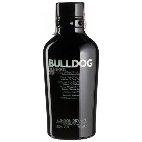 BULLDOG Dry Gin, 0.7 l