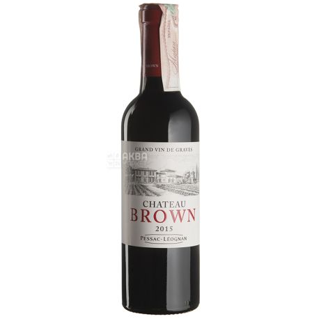 Rouge Chateau Brown Вино красное сухое, 0,375 мл