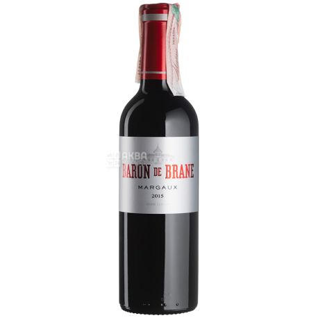 Baron de Brane Вино красное сухое, 0,375 л