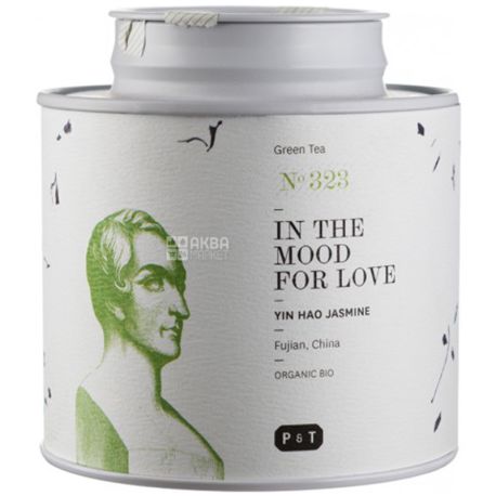 P & T In The Mood For Love, Organic Green Tea, 80g