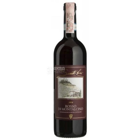 Rosso di Montalcino Dry red wine, 0.75 l
