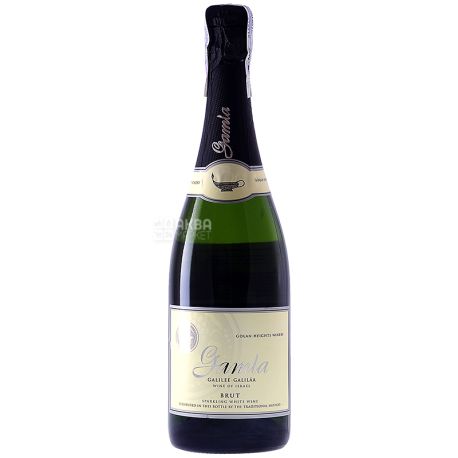 Gamla Brut Вино белое игристое сухое, 0,75 л