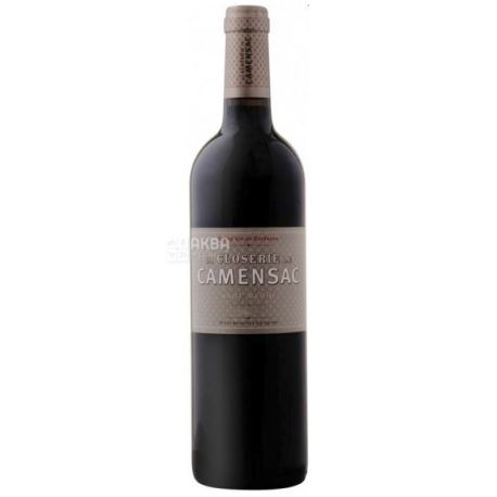 La Closerie de Camensac Вино красное сухое, 0,75 л