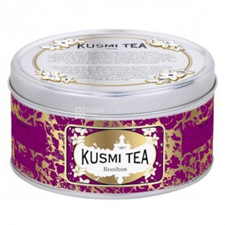 Kusmi Tea, Organic Green Rooibos, 125 г, Чай зелений Кусмі Ті, Ройбуш Органік Грін, ж/б