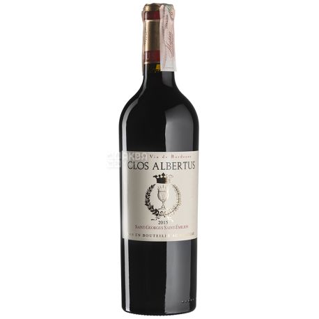 Clos Albertus, Вино червоне сухе, 0,75 л
