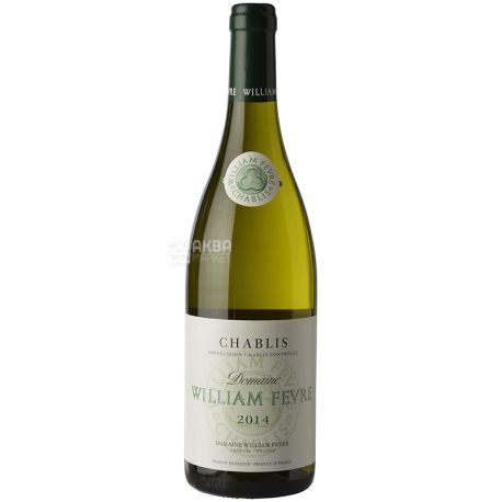 William Fevre Chablis, Вино белое сухое,  0,75 л 