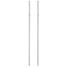 Inpak, Drinking rolls plastic, transparent, 21 cm, 100 pcs.