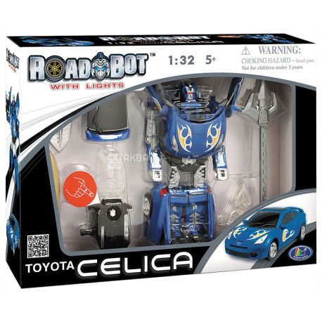 Happy Well, Roadbot Toyota Celica, Іграшка Робот трансформер, пластик, для дітей від 5-ти років