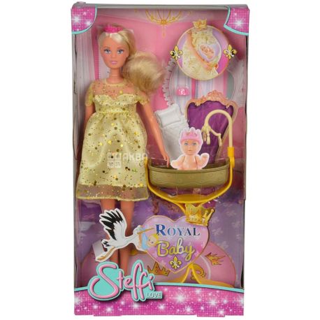 Купить коляску для младенца Барби Barbie Skipper Babysitters Inc. Yellow Stroller Playset