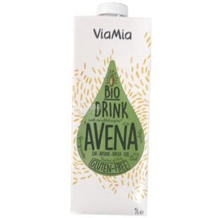 ViaMia, Bio Drink Avena, 1 л, ВиаМиа, Напиток овсяный органический, без сахара и глютена