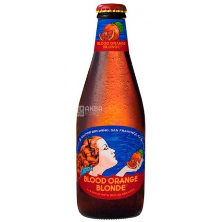 Anchor Blood Orange Blonde, Пиво лагер, 0,355 л 