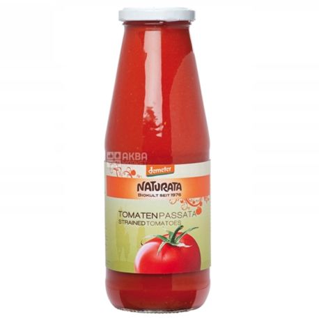 Naturata, пассата (пюре томатное) органическая, 700г