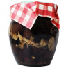 Castellino, Olives black Lekkino, pitted, with garlic, in oil, 180 g