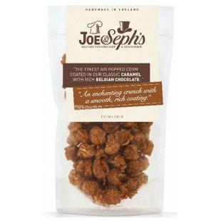  Joe & Seph's, Попкорн с бельгийским шоколадом, 80 г