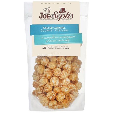 Joe & Seph's, Popcorn with Salted Caramel, 80 g