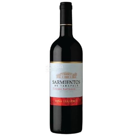 Tarapaca, Cabernet Sauvignon Sarmientos, Dry red wine, 0.75 L
