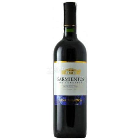 Tarapacа Sarmientos Merlot, Вино червоне сухе, 0,75 л