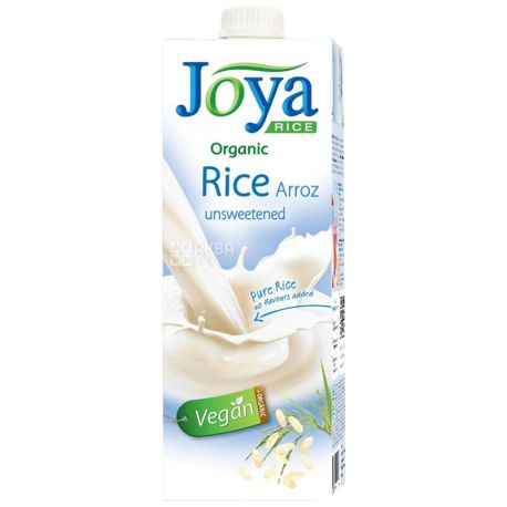 Joya Rice Organic, 1 л, Джоя, Рисовое молоко, органическое