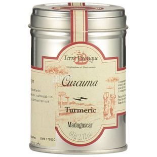 Terre Exotique, Куркума молотая, 60 г
