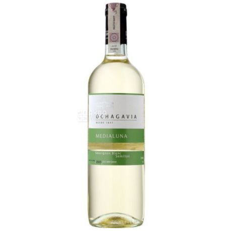 Ochagavia, Вино белое сухое Sauvignon Semillon Medialuna, 0,75 л