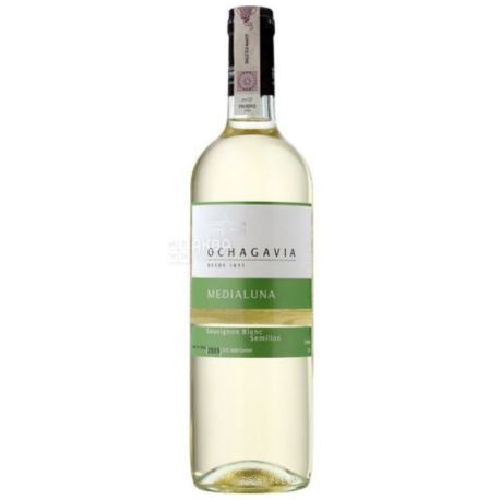Ochagavia, Вино біле сухе Sauvignon Semillon Medialuna, 0,75 л