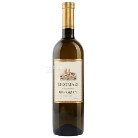 Meomari, White dry wine Tsinandali vintage, 0.75 l