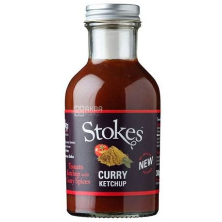 Stokes Curry Ketchup, Ketchup Curry, 300 g