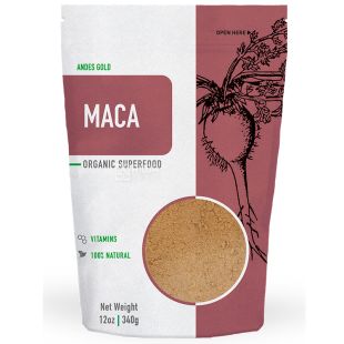 Andes Alimentos & Bebidas, Порошок маки органический, 340 г