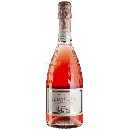 Chiarli, Rose di Bacco Lambrusco, Шампанське, 0,75 л