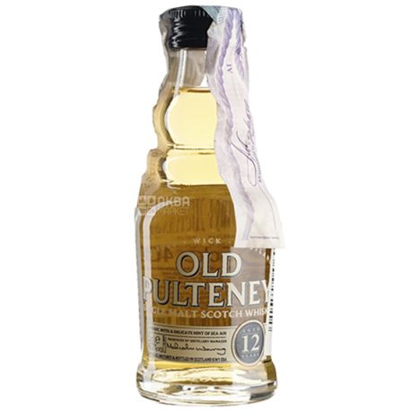 Old Pulteney 12yo, Виски, 0,05 л