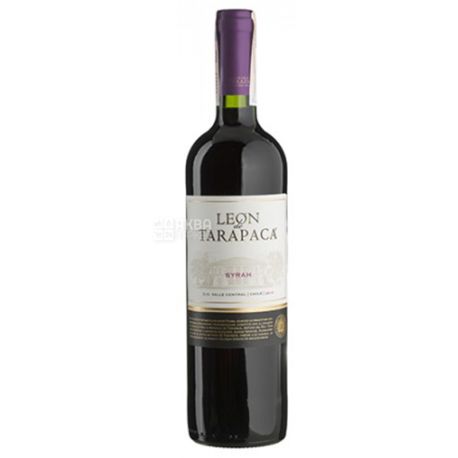 Tarapaca Syrah Leon de Tarapaca, Вино красное сухое, 0,75 л