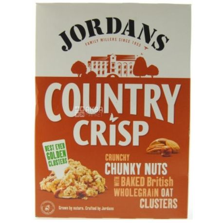 Jordans Country Crisp Crunch with nuts, 500 g