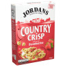 Jordans, Сountry Crisp, 500 г, Кранчі Джорданс, Кантрі Крісп, вівсяні, з полуницею, органічні