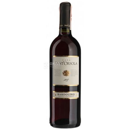 Bardolino, Sant'Orsola, Dry red wine, 0.75 L