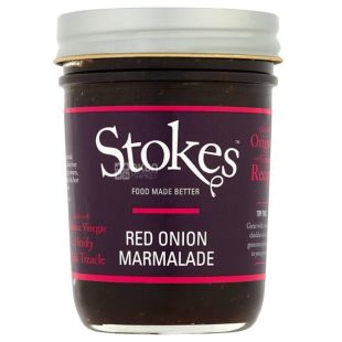 Stokes Red Onion Marmalade, 265 г, Мармелад из красного лука, Стоукс, стекло