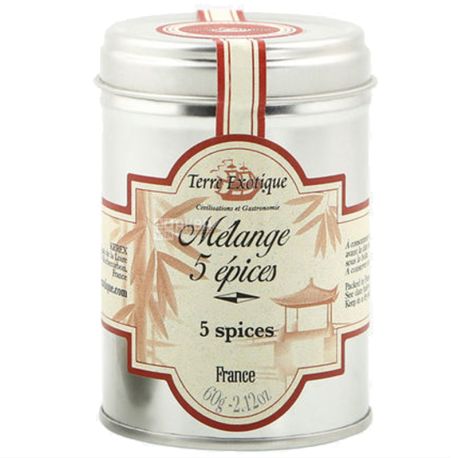 Terre Exotique, Chinese Five Spice Blend, 60 g